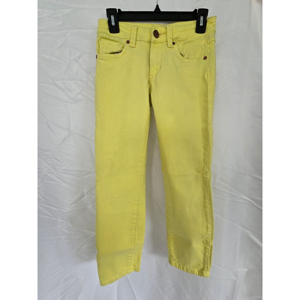 Cabi JEANS Women's Yellow Slim Fit Stretch Casual Pants‎ Size 0